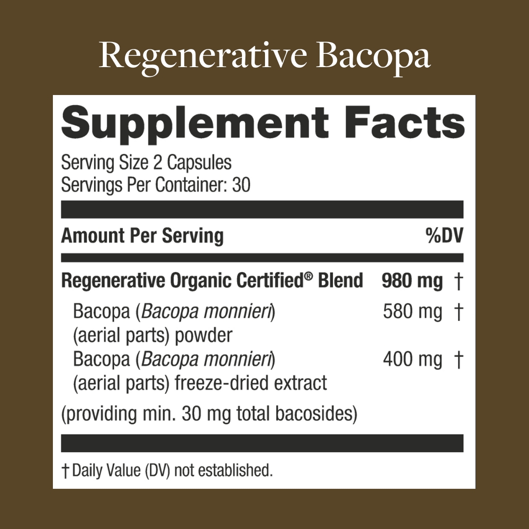 Regenerative Bacopa