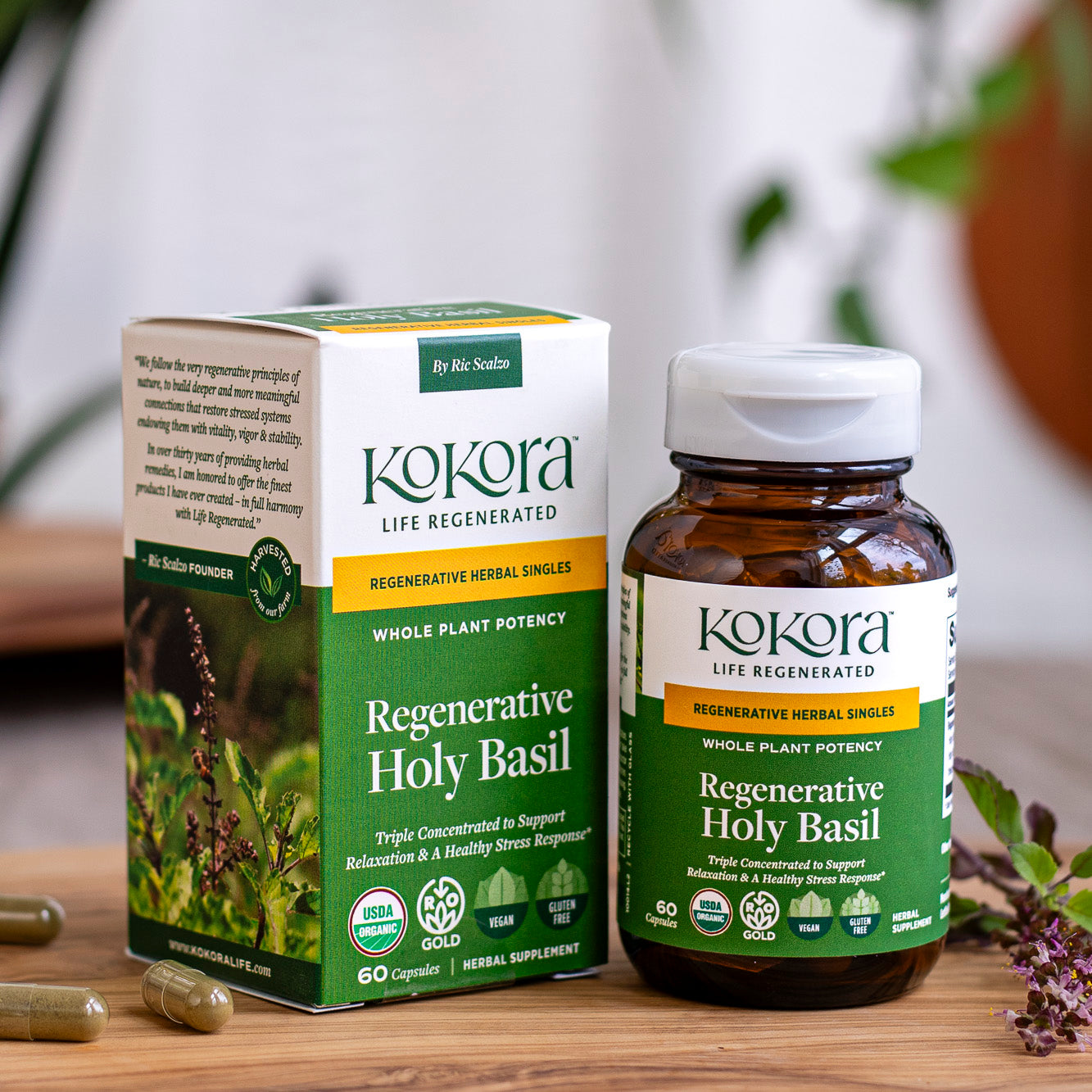 Regenerative Holy Basil