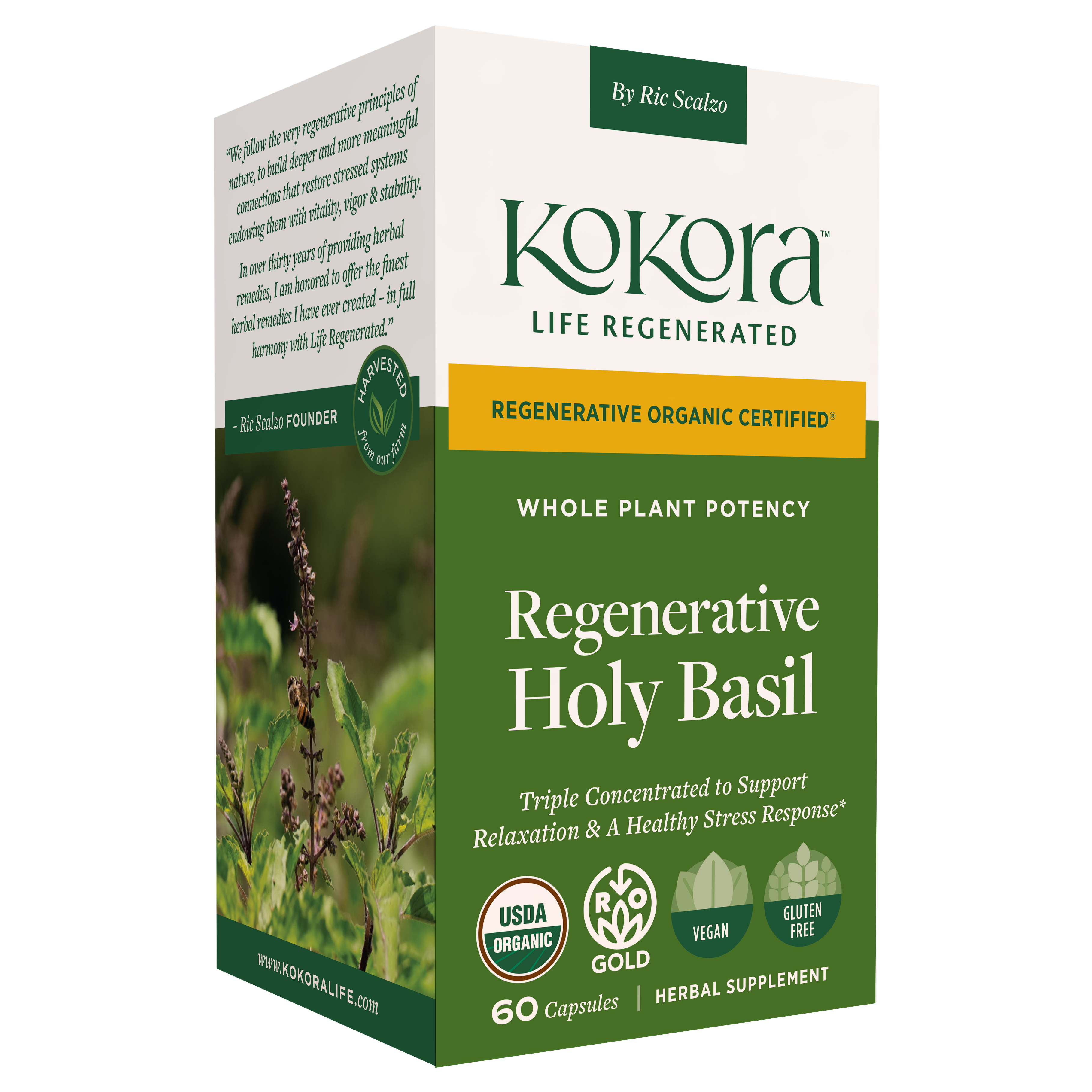 Regenerative Holy Basil