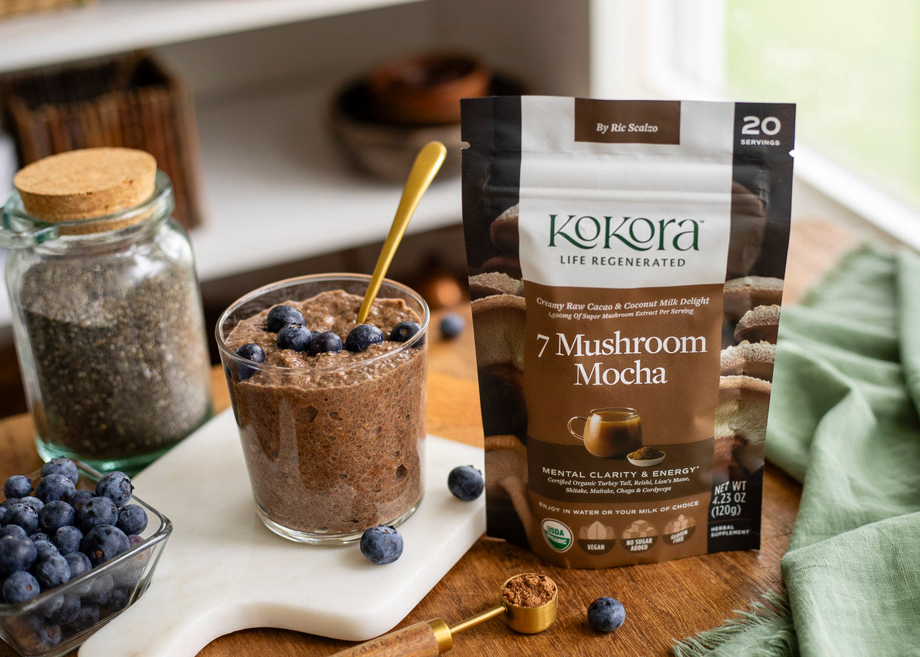 Chocolate Chia Seed Pudding Recipe to Support Your Immunity*