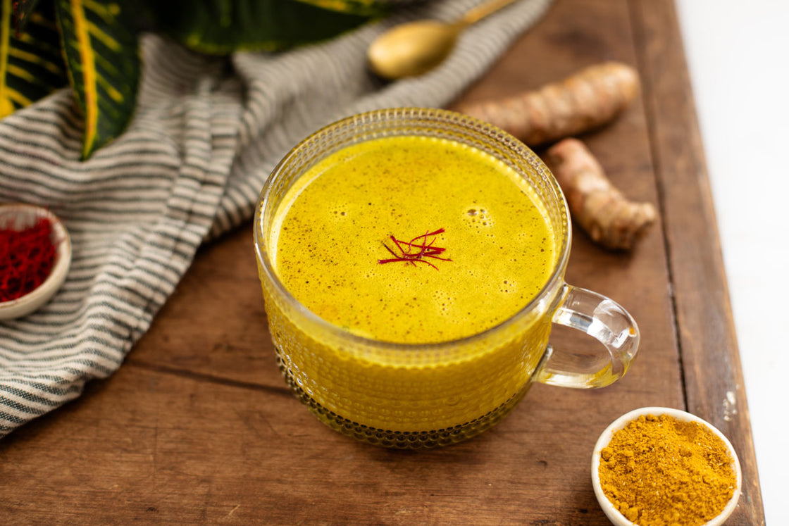 Golden Milk Bliss™ Recipe with Saffron to Help Rest and Restore