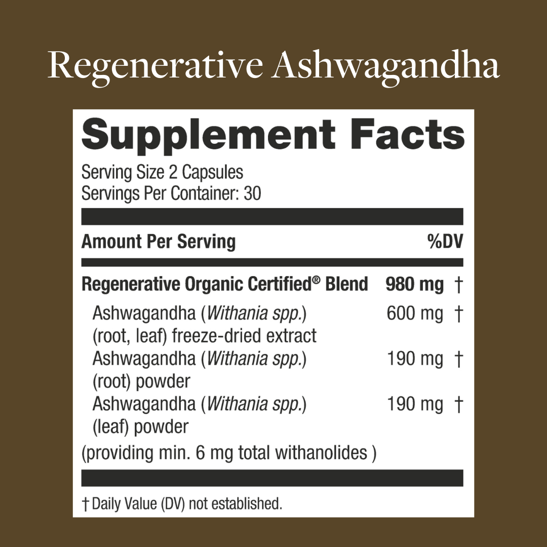 Regenerative Ashwagandha