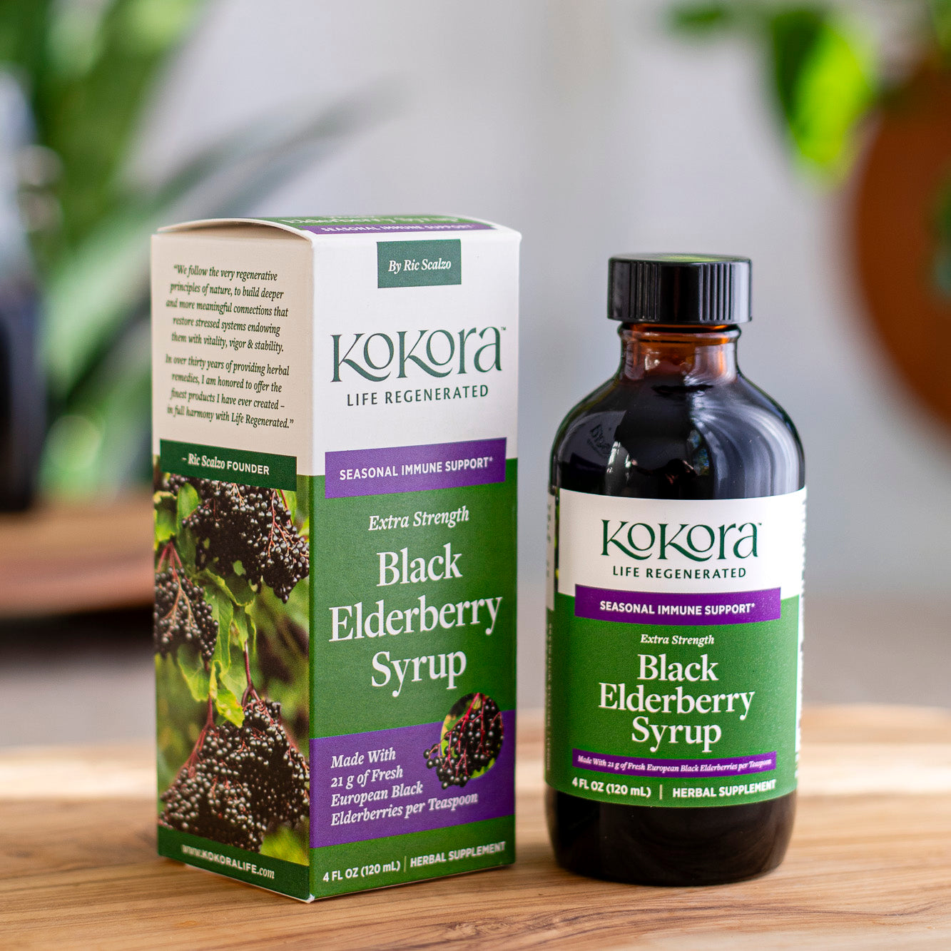 Black Elderberry Syrup