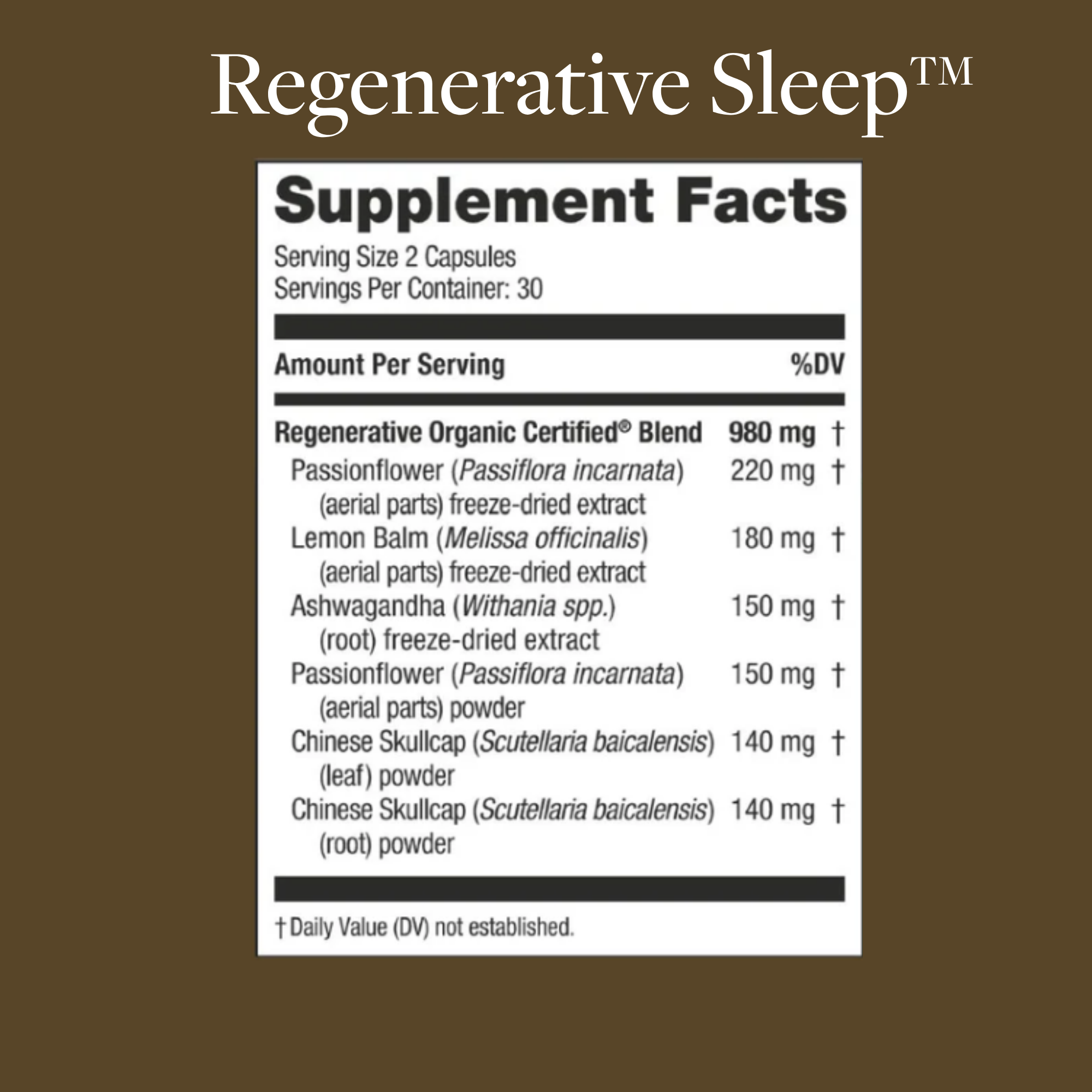 Regenerative Sleep™