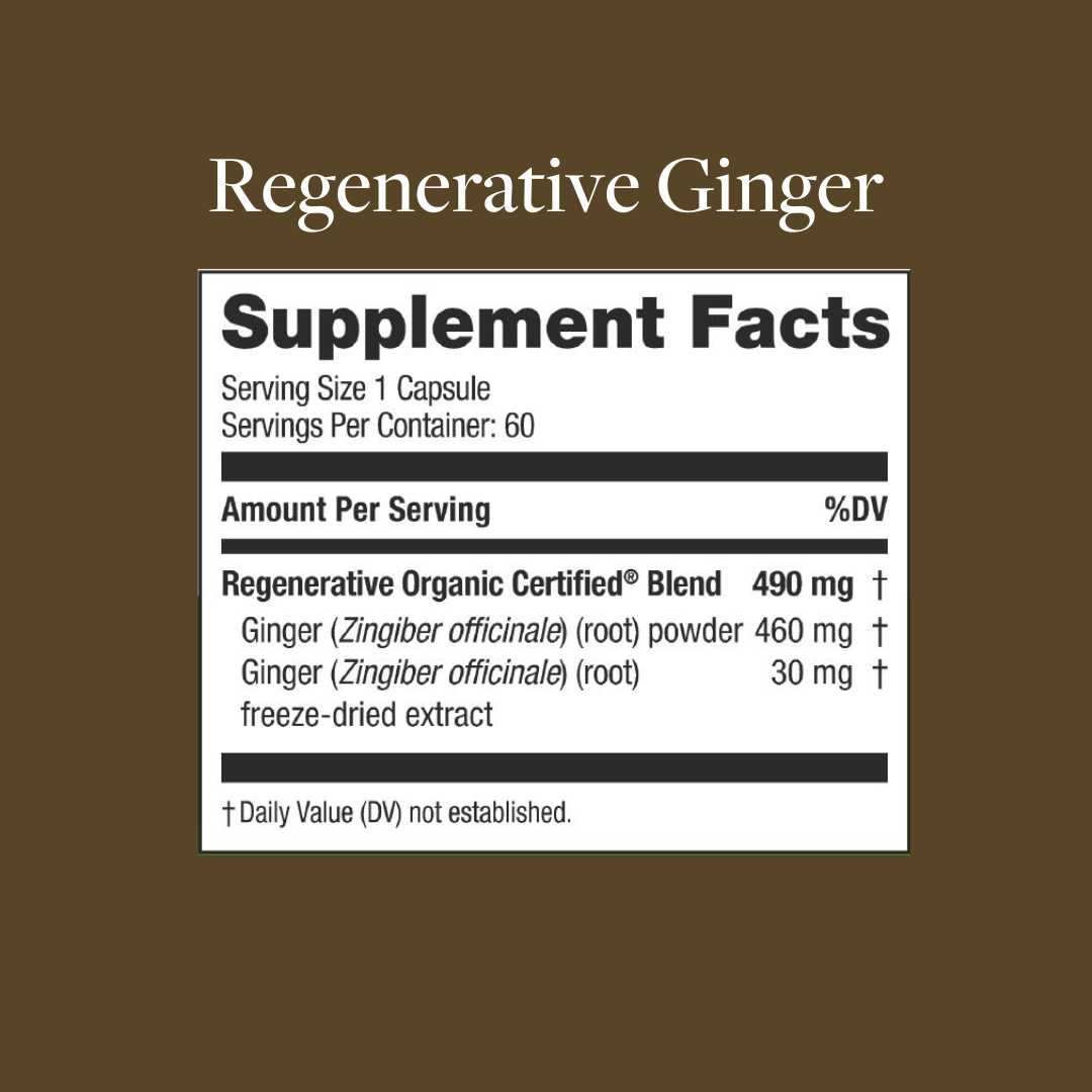 Regenerative Ginger