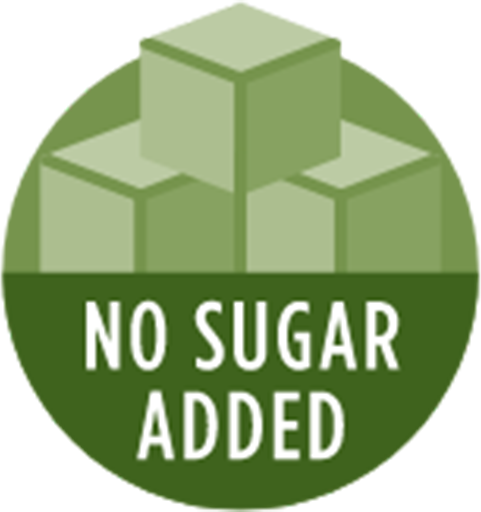 no sugar added